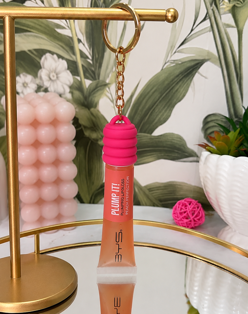Gloss Repulpant BYS avec Porte-clés — Lip Plumper Gloss