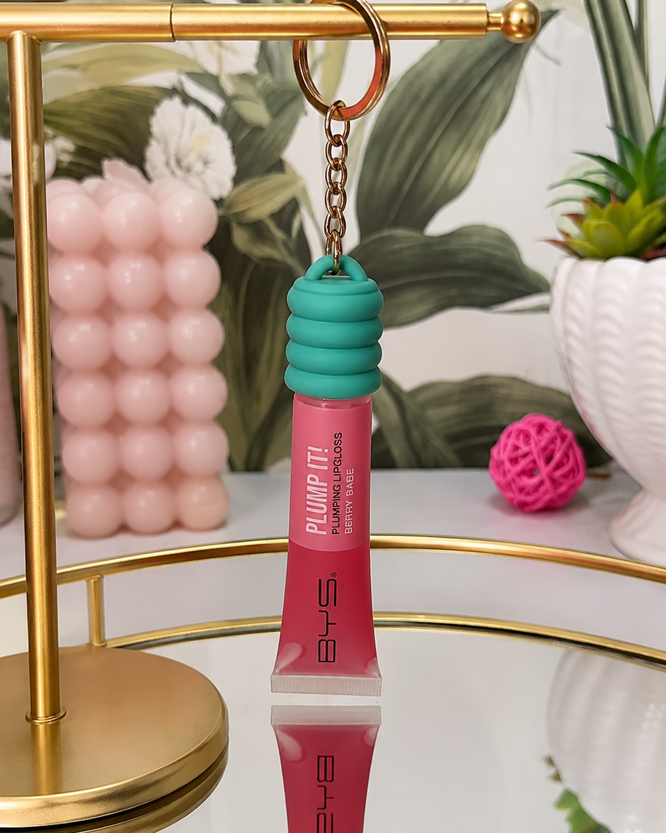 Gloss Repulpant BYS avec Porte-clés — Lip Plumper Gloss