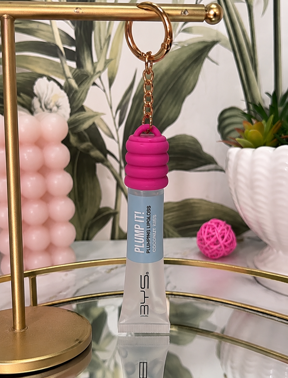 Gloss Repulpant BYS avec Porte-clés — Lip Plumper Gloss