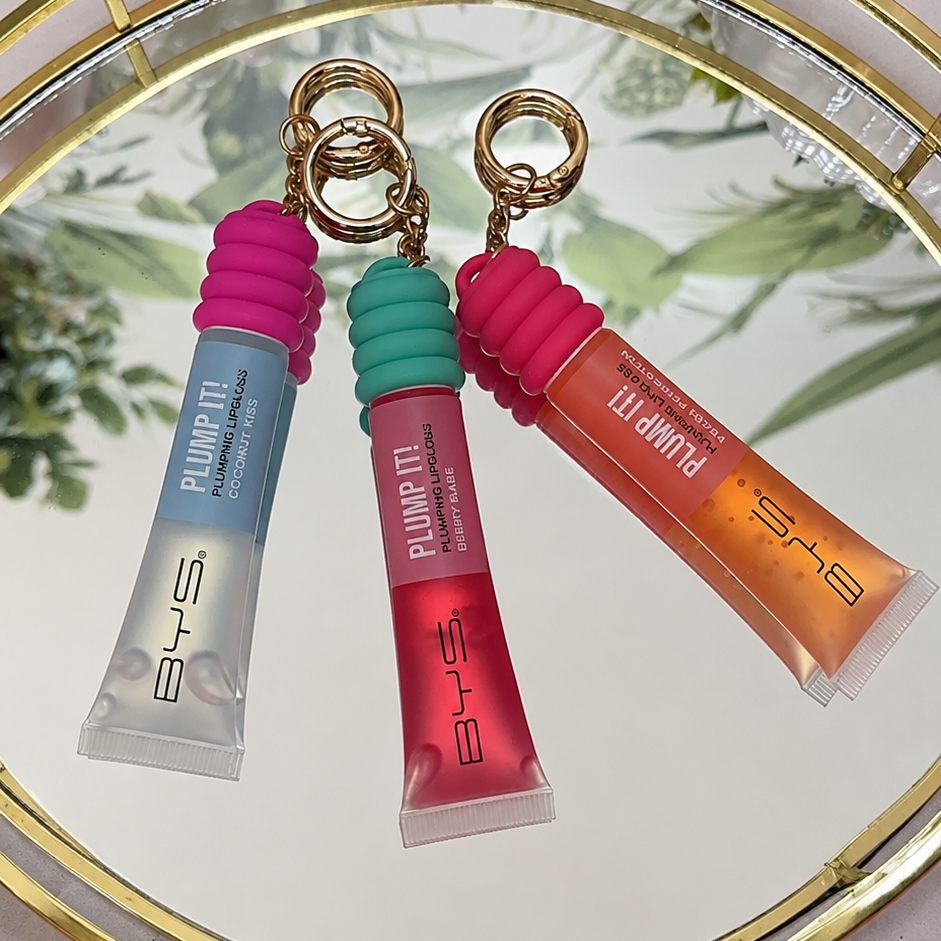 Gloss Repulpant BYS avec Porte-clés — Lip Plumper Gloss