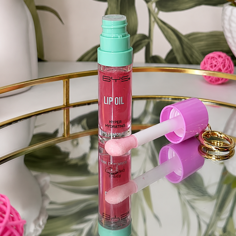 Huile à Lèvres BYS avec Porte-clés — Lip Oil Hydratante