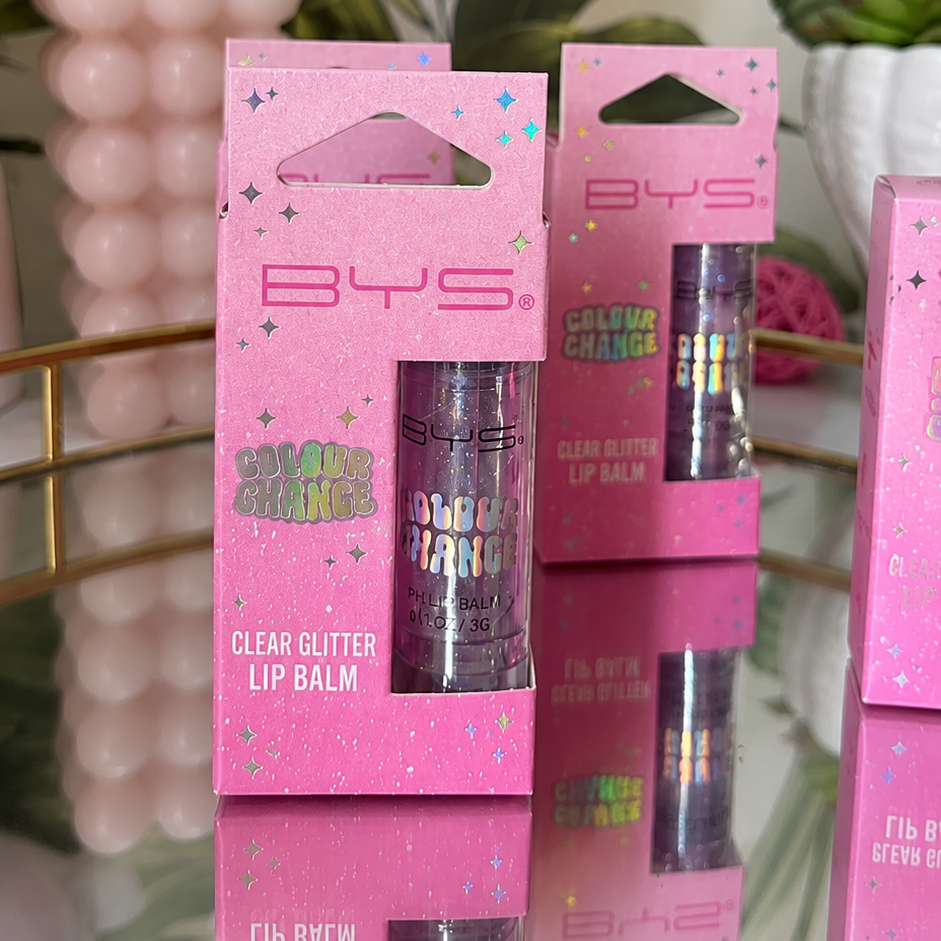 Baume à Lèvres PH Changeant BYS — Glow Pailleté